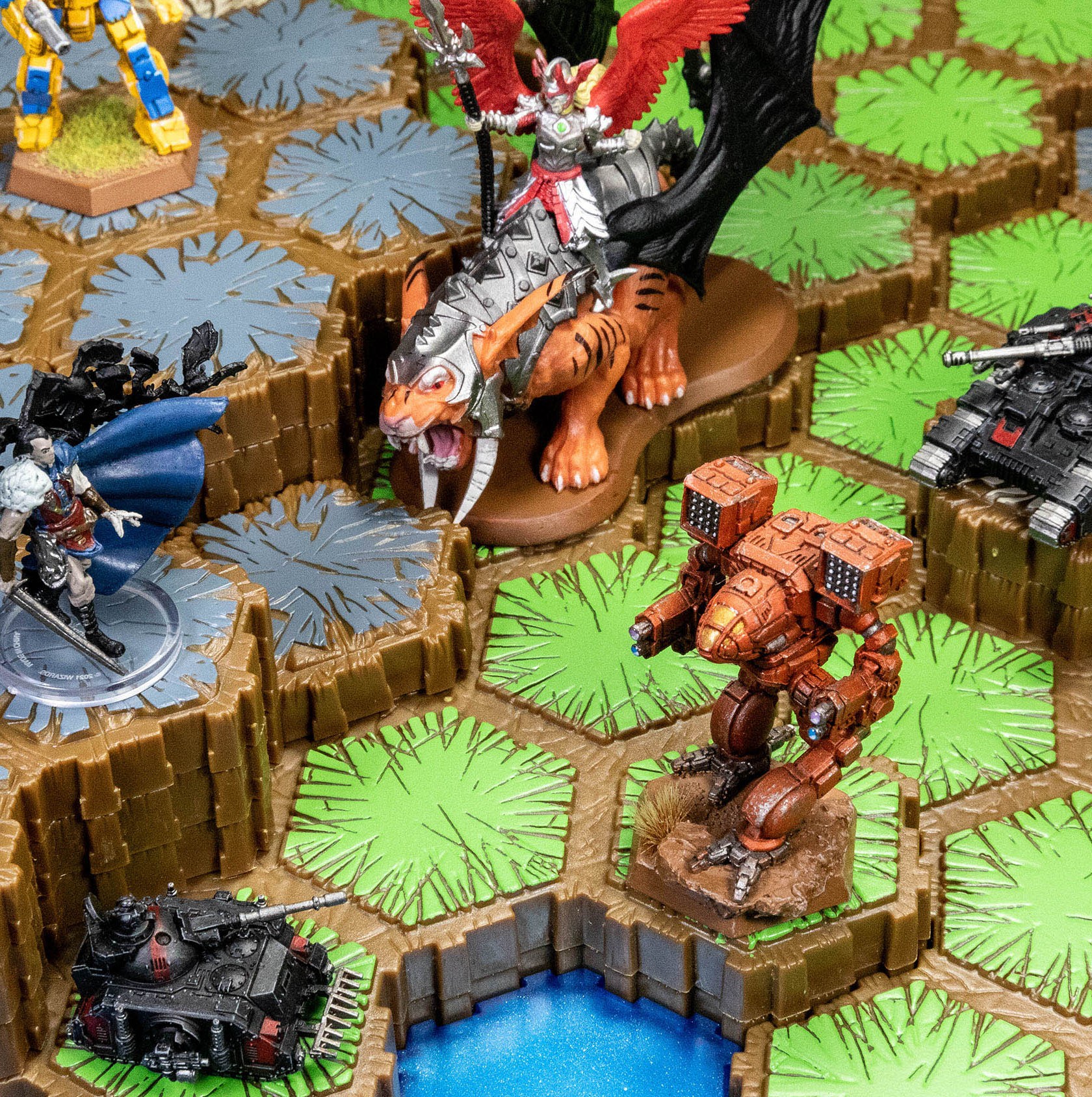 The platonic ideal of tabletop terrain is finally back in circulation with the reboot of Heroscape