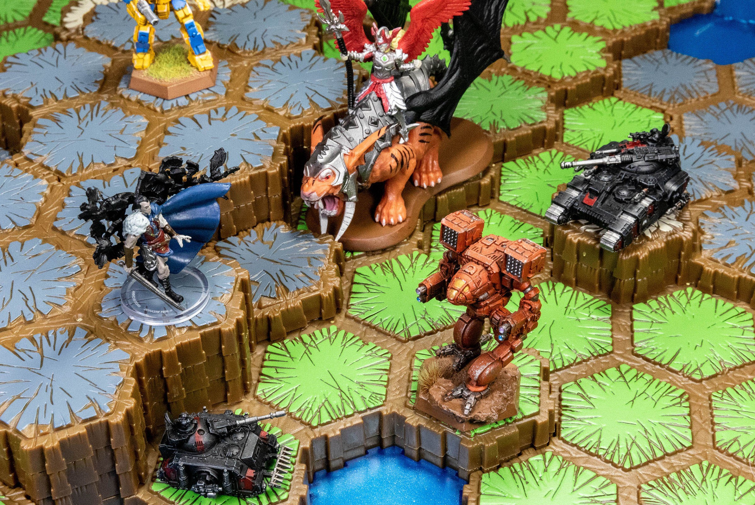 The platonic ideal of tabletop terrain is finally back in circulation with the reboot of Heroscape
