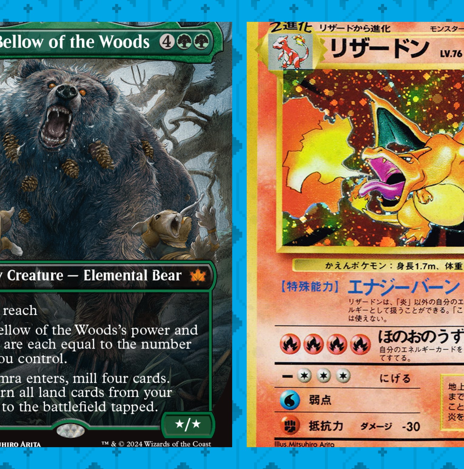 Pokémon’s famous Charizard artist lends his talents to Magic: The Gathering for the first time
