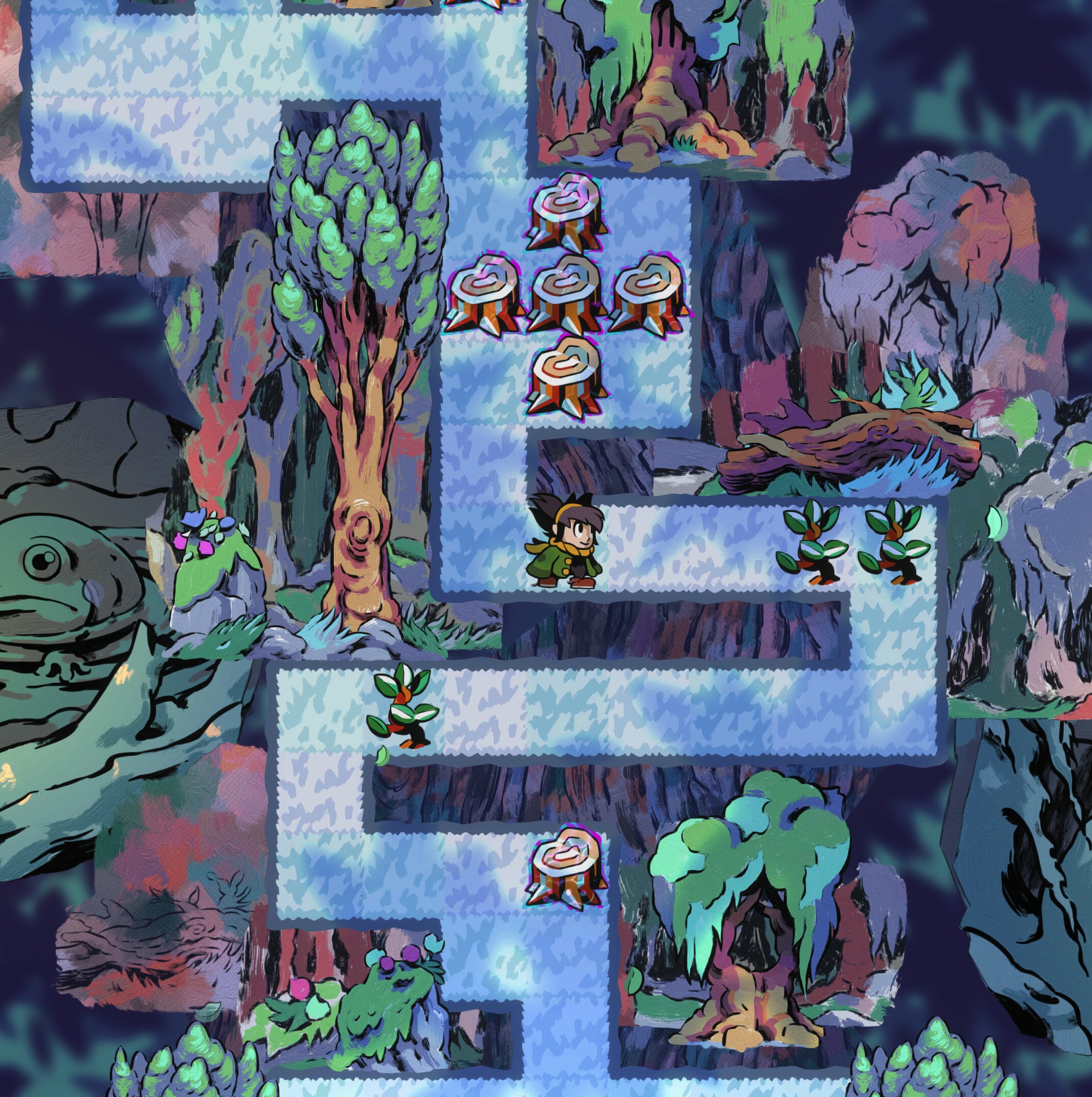 Arranger: A Role-Puzzling Adventure’s masterful, clever design is clear right from the start
