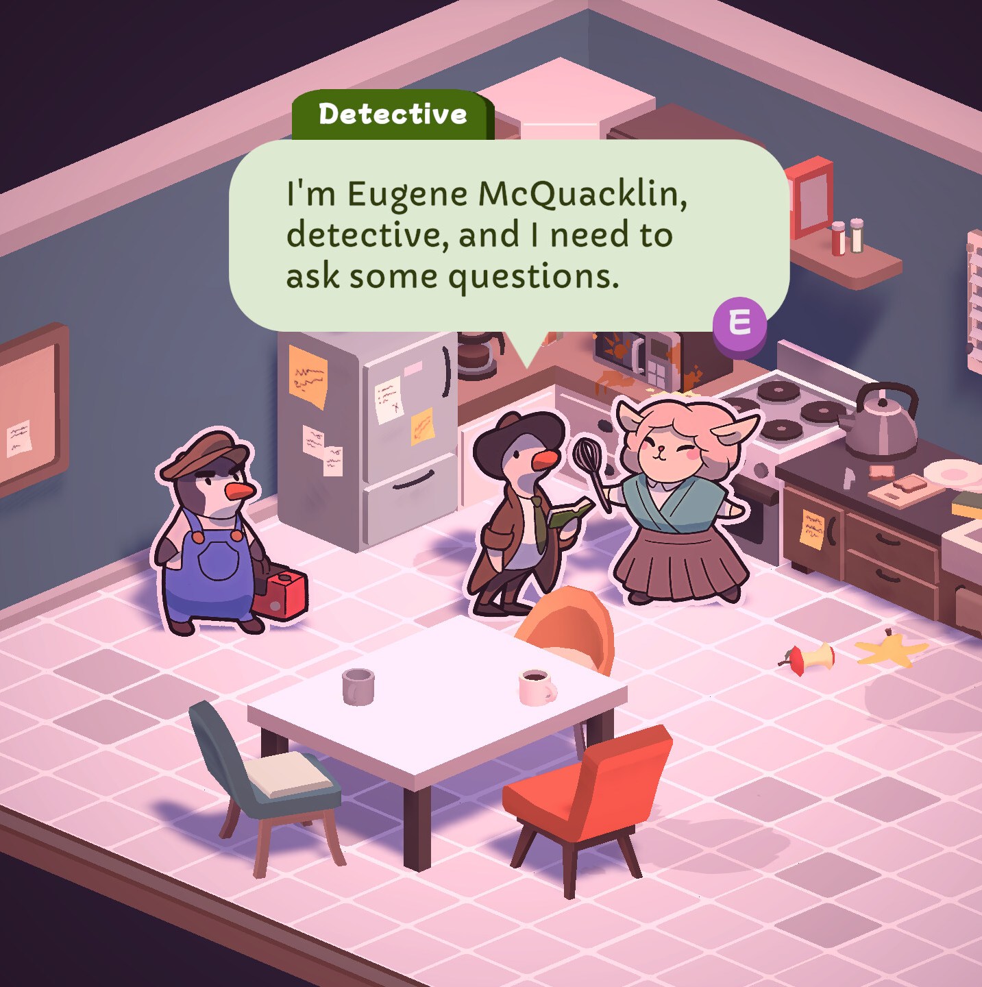 Duck Detective: The Secret Salami takes the hard-boiled detective trope and makes it quack