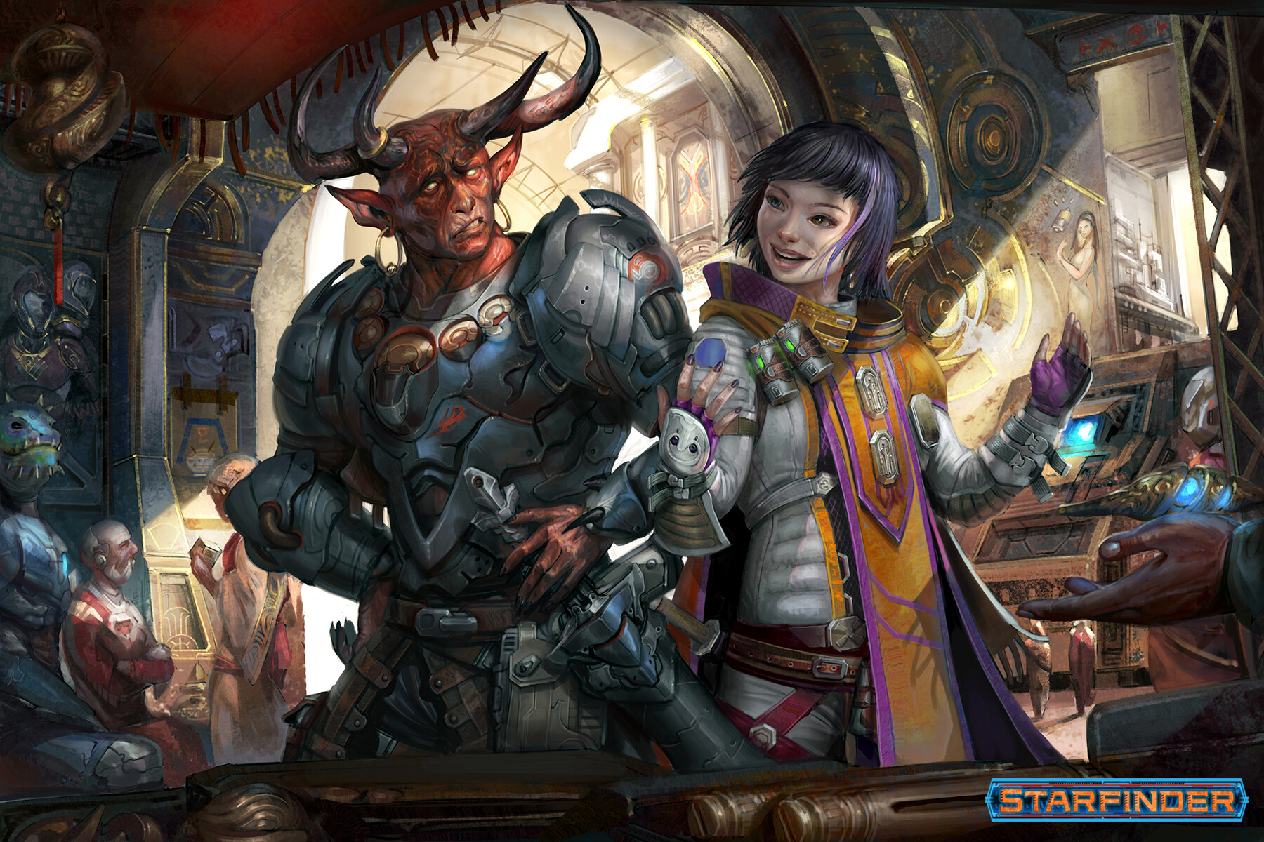 Bring home a supermassive collection of Starfinder content for just $40